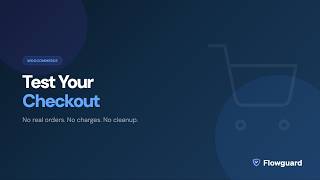 Test Your WooCommerce Checkout Without Real Orders &amp; Setup Auto-Run — Flowguard Tutorial