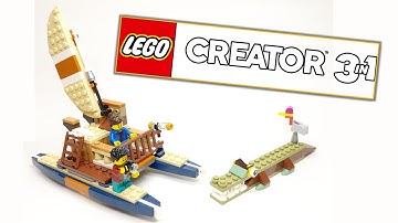 LEGO Creator 31116 Safari Wildlife Tree House #SpeedBuild  Part 3