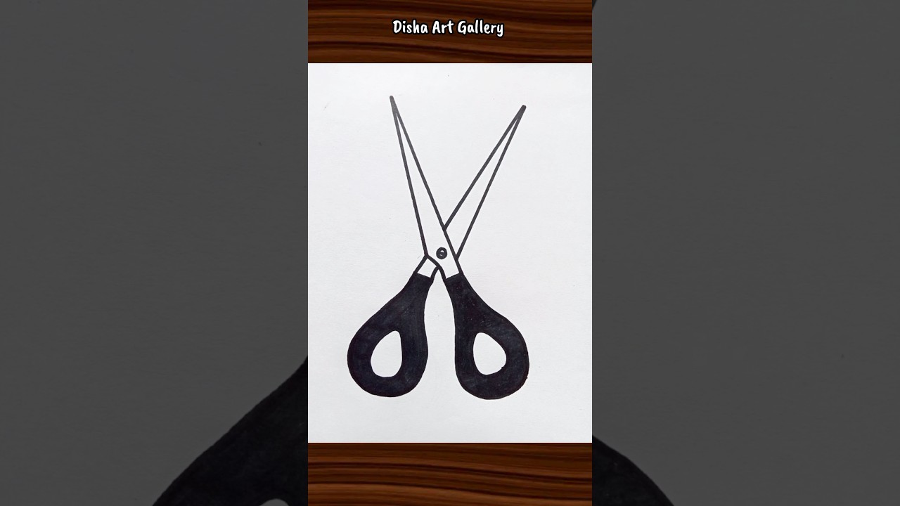 Scissors Drawing ✂️ 