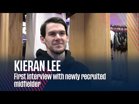 KIERAN LEE | First interview with newly recruited midfielder - YouTube