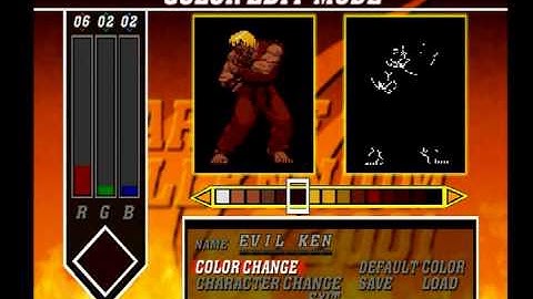 (Capcom vs SNK 2) Evil Ken [Ken Color Edit]