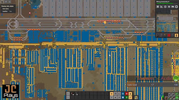 JC Plays Factorio Live Ep62 - 340 hrs - LONG BASE TOUR - Quarries - Bitters
