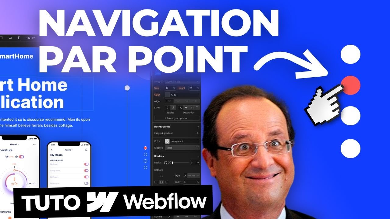 Tuto Webflow : Comment réaliser une navigation progressive par point ...