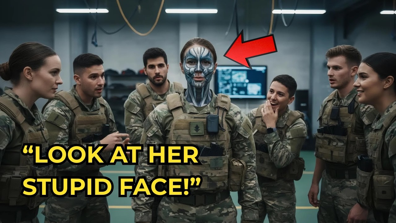 They Laughed at Her Face Tattoo — Then the Marine Colonel Revealed His Own