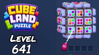 Cube Land Puzzle Level 641 Walkthrough