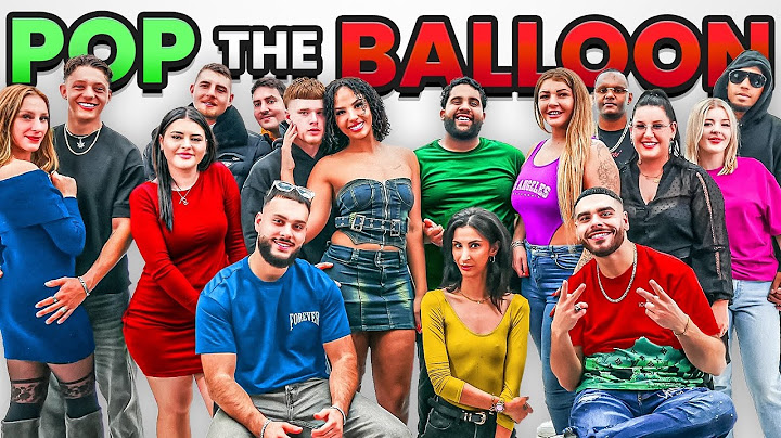 POP THE BALLOON🎈🇳🇱 | PART 1🤯