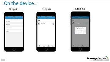 ManageEngine Free Training - App Management and Device Security