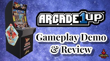 Arcade1Up Arcade Cabinet Gameplay Demo & Review - RetroPie Guy Review On Final Fight Arcade Cabinet