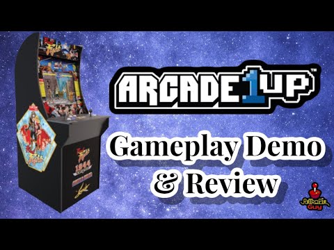 Arcade1Up Arcade Cabinet Gameplay Demo & Review - RetroPie Guy Review On Final Fight Arcade Cabinet from RetroPie Guy