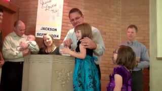 Alayna & Mikayla get baptized! September 28, 2014