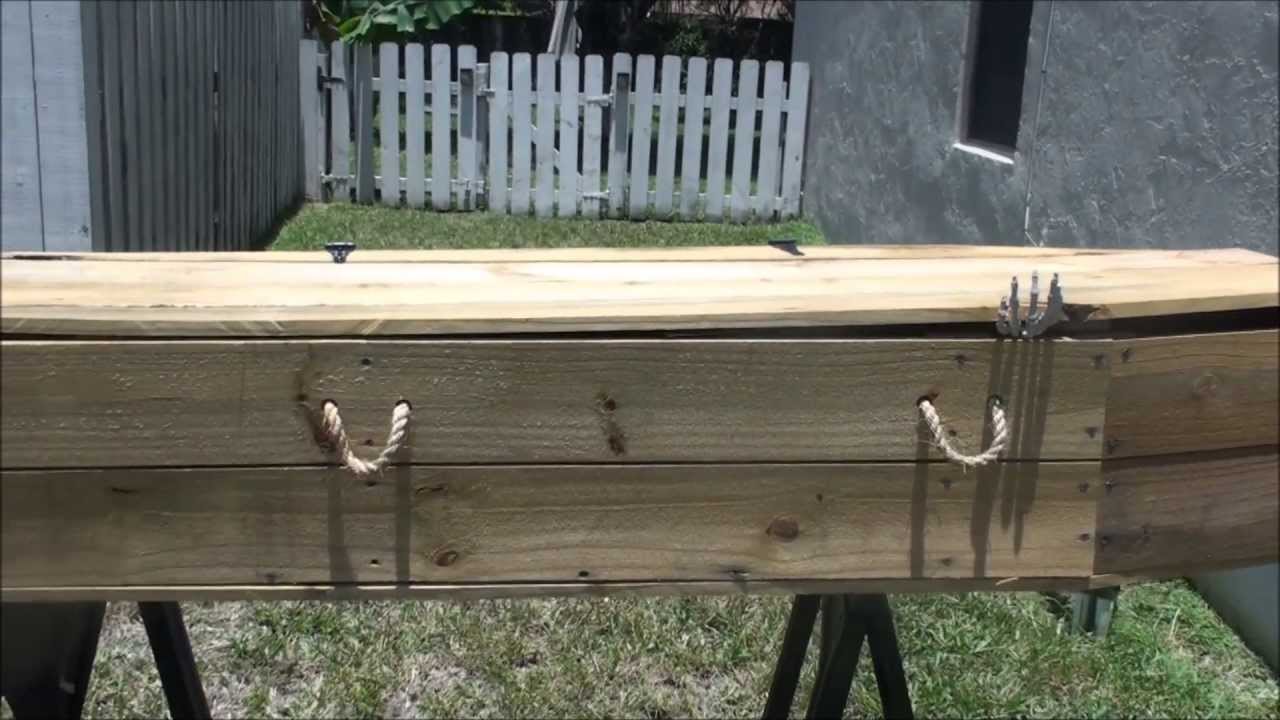 animated coffin halloween prop