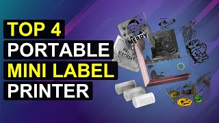 Top 4 Portable Mini Label Printer | Pocket-Sized Label Maker