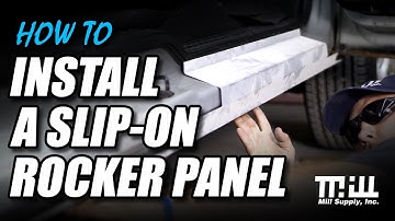 How to Install a Slip-On Rocker Panel