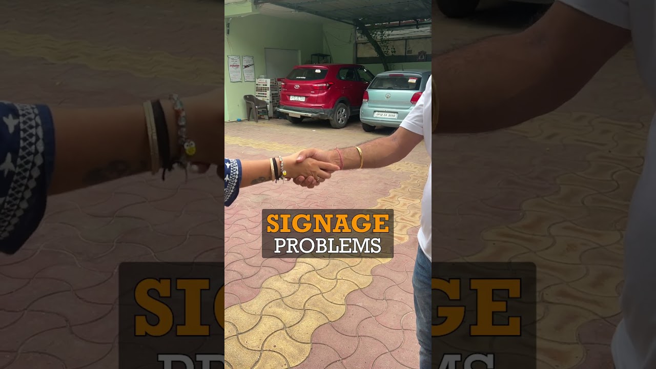 We are you one step solution for all your signage problems!