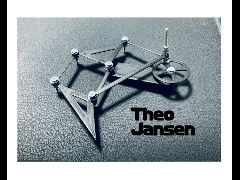 テオヤンセン機構のシミュレーション&3dプリント
