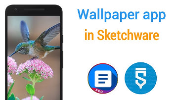 Wallpaper app in Sketchware (set wallpaper)