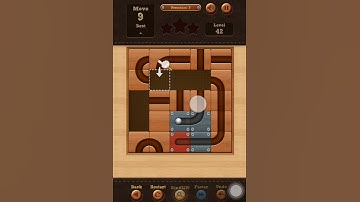 Roll the Ball slide puzzle Premium F Pack Level 42 Solution