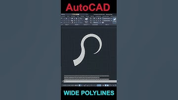 Wide Polylines in AutoCAD