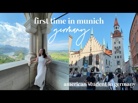 FIRST TIME IN MUNICH, GERMANY as an American Student! ??