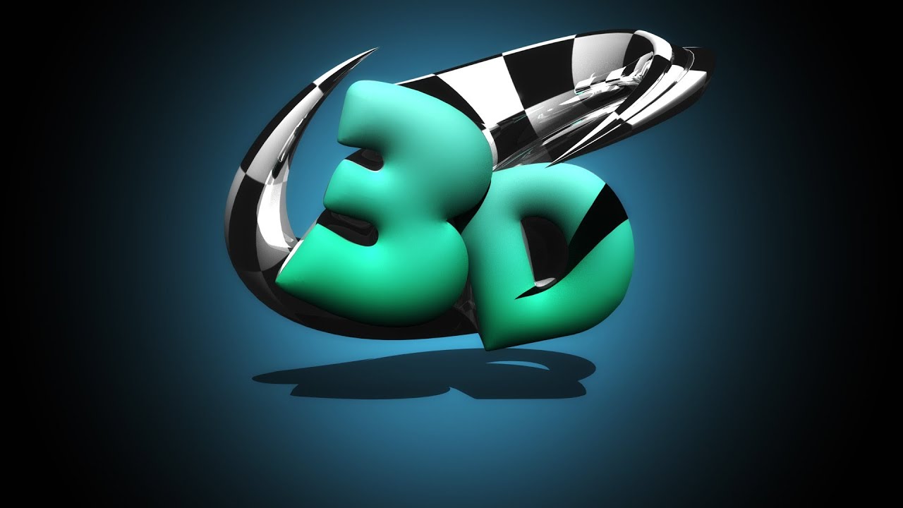 How To Make A Cool 3d Logo Photoshop Cs6 Extended Youtube