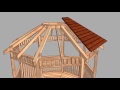 Gazebo 10ft octagon assembly sequence from outdoor living today 2016