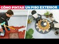 Cómo transformar tu casa pintando el piso