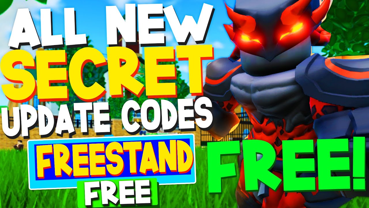 ALL NEW *FREE STAND* CODES in WORLD OF STANDS CODES! (World Of Stands