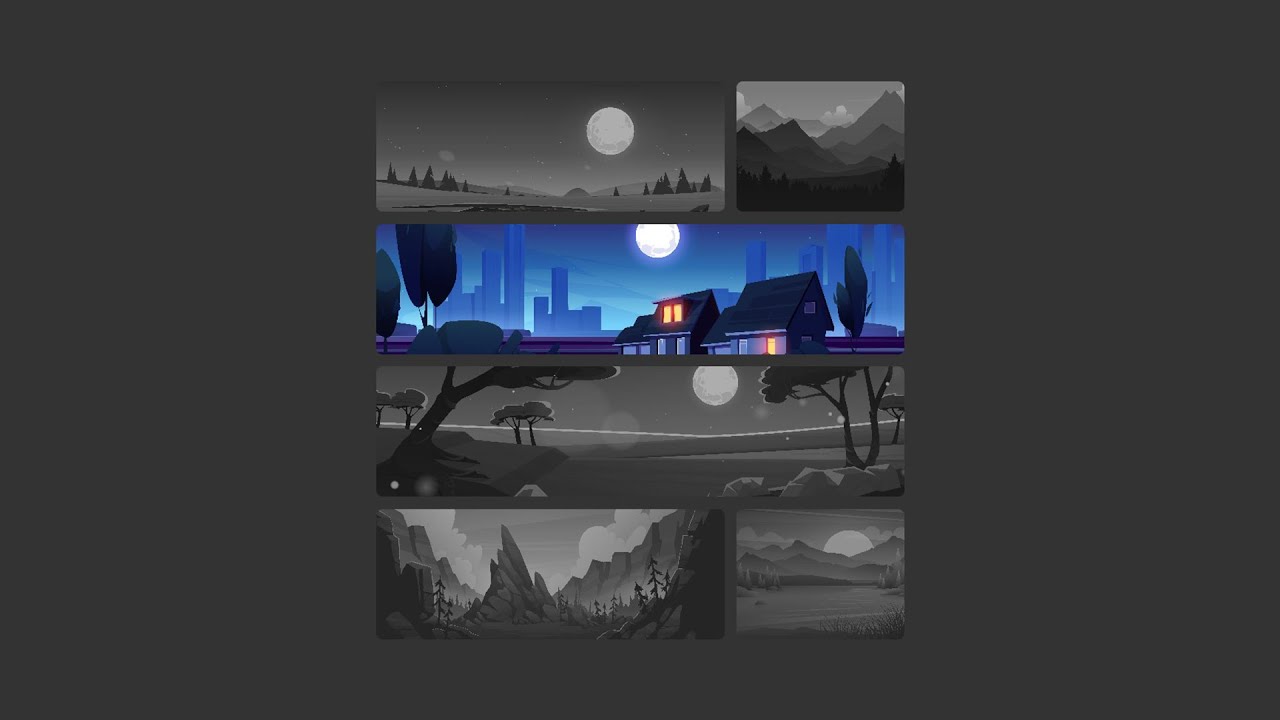 How To Make Image Gallery with CSS Grid Using HTML & CSS - YouTube