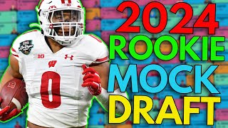 (SF) TWO 4-ROUND 2024 DYNASTY ROOKIE MOCK DRAFTS for 2024 Dynasty Fantasy Football!