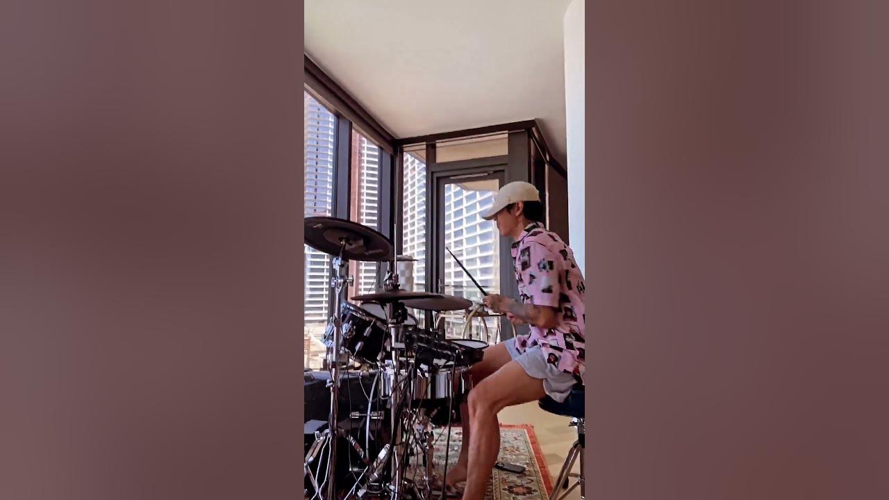 DPR IAN - Drum version of RIBBON  #dprian #music #drumcover #shorts