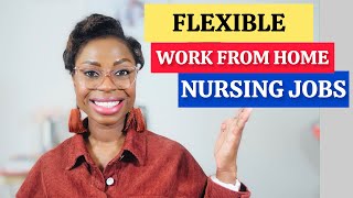 7 REMOTE WORKING JOBS FOR NURSES|HYBRID + WORK FROM HOME NURSING JOBS | FLEXIBLE NURSING SPECIALTIES