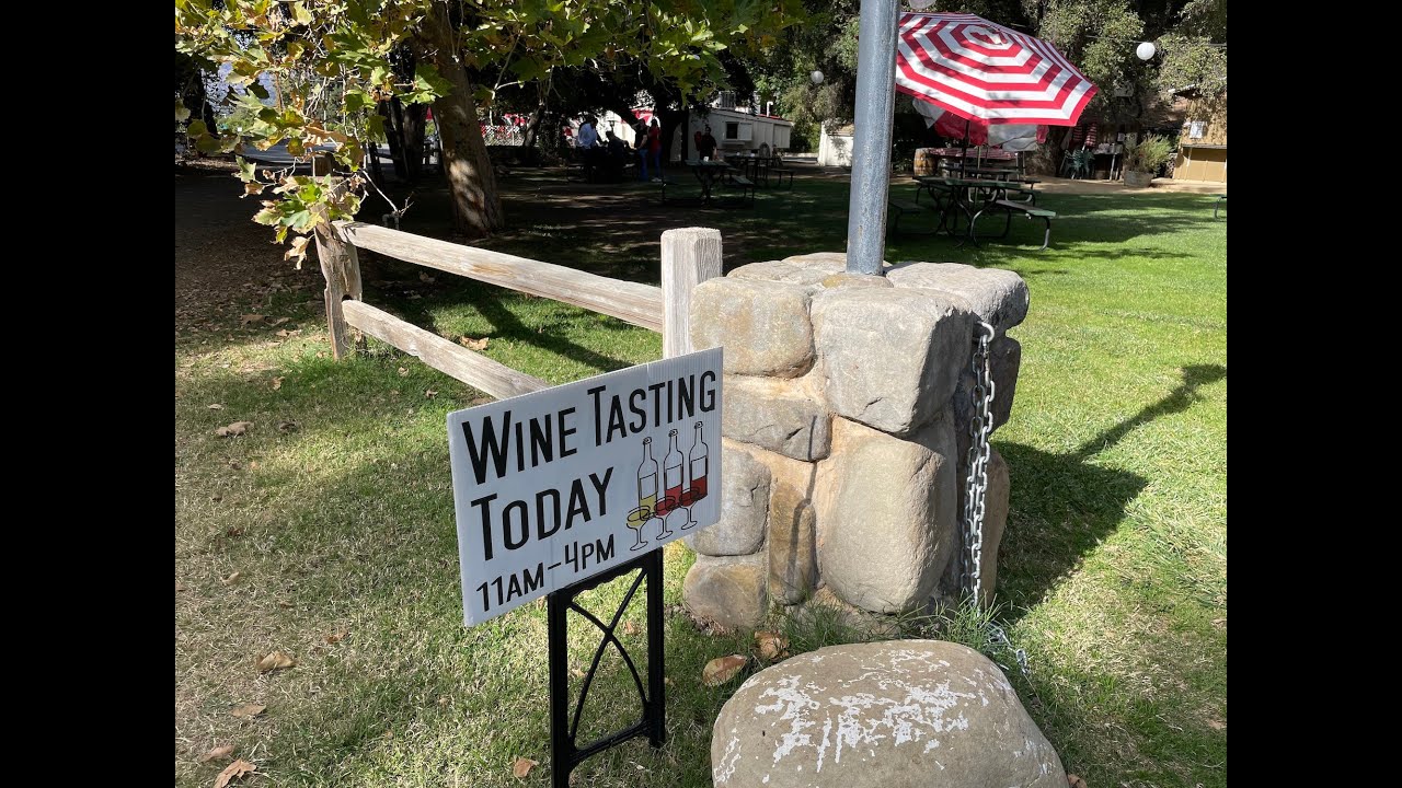 Boccali Vineyards & Winery Ojai, California 60 Sec Tour Sip Wine