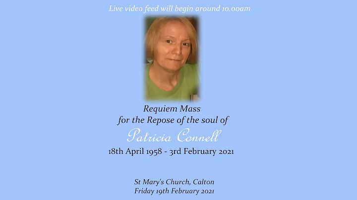 Requiem Mass for the Repose of the Soul of Patrici...