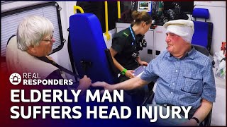 Elderly Man Suffers Unfortunate Head Injury On His Birthday | Inside The Ambulance | Real Responders