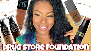 DRUG STORE FOUNDATION COLLECTION!!