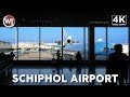 Schiphol Airport, Transit Area (Part2) - 🇳🇱 Netherlands - 4K Walking Tour