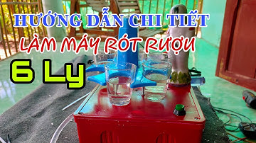 Detailed instructions for making a 6-cup automatic wine filling machine