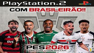 PES 2026 PS2 ISO ATUALIZADO ABRIL BRASILEIRÃO EFOOTBALL DOWNLOAD 