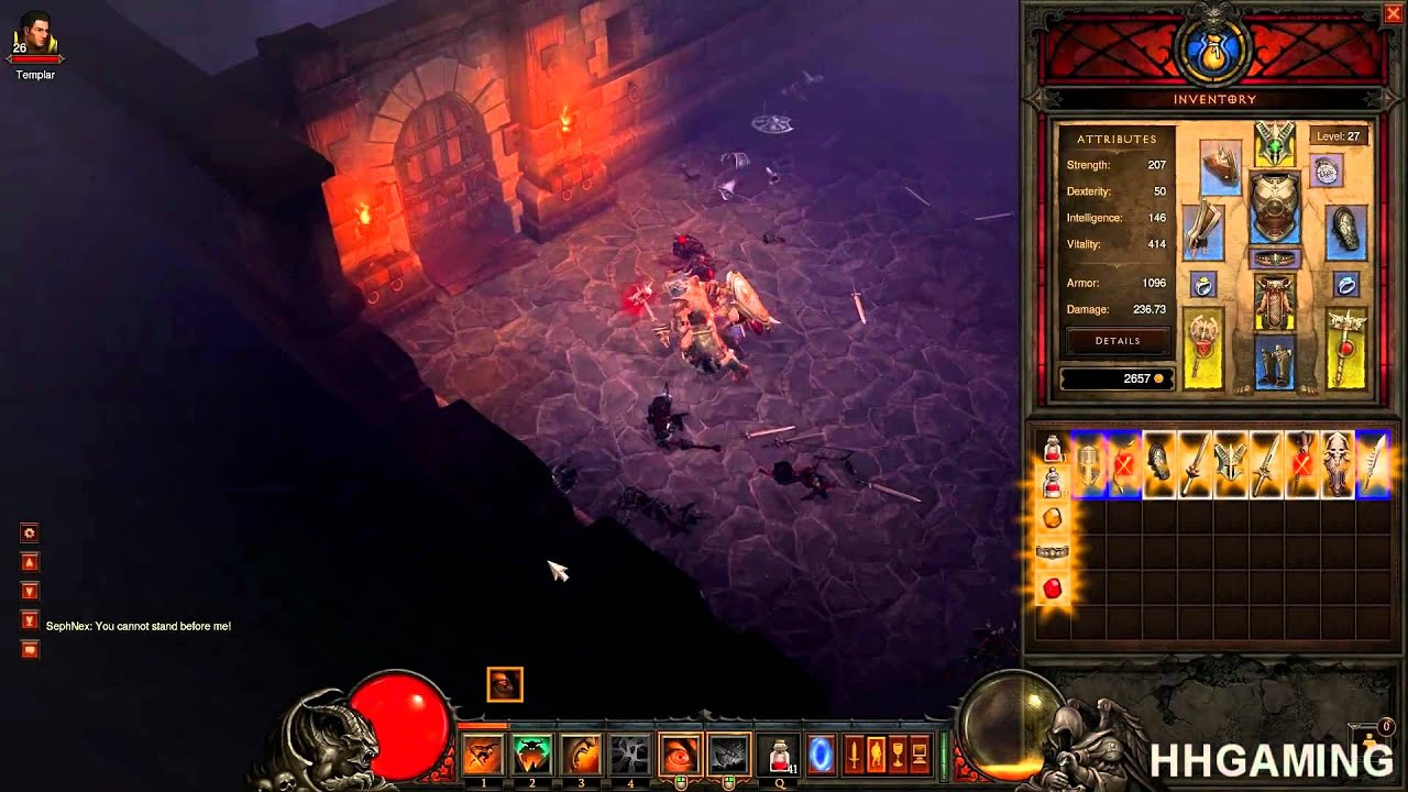 Diablo 3 Walkthrough part 45 1080p Max settings Story Walkthrough D3 D III no commentary YouTube