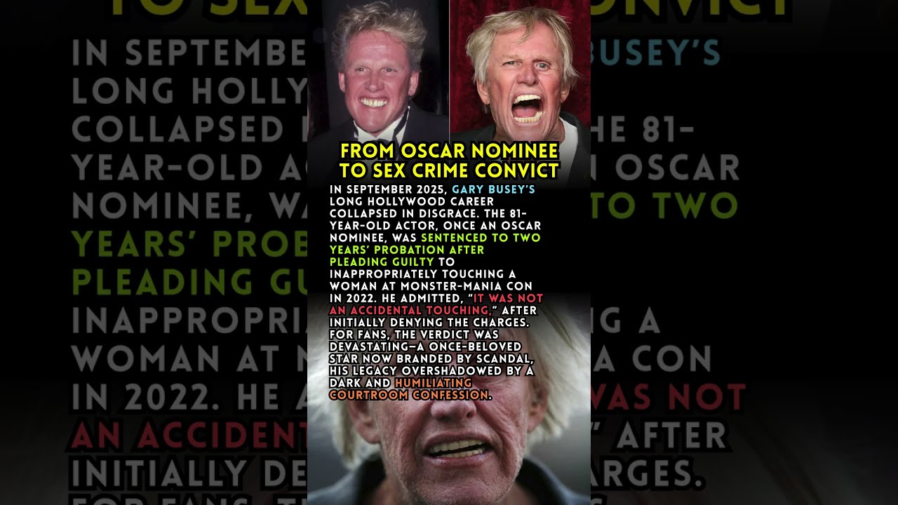 GARY BUSEY'S FINAL SCANDAL