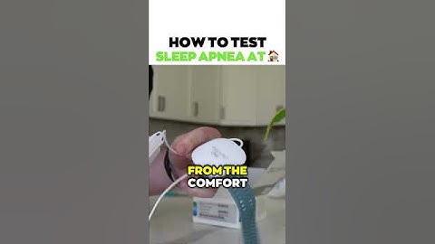 How To Test Sleep Apnea At Home | LiveLeanTV