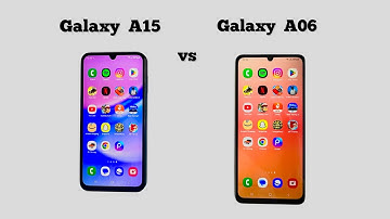 Samsung A06 vs Samsung A15 | Speed Test