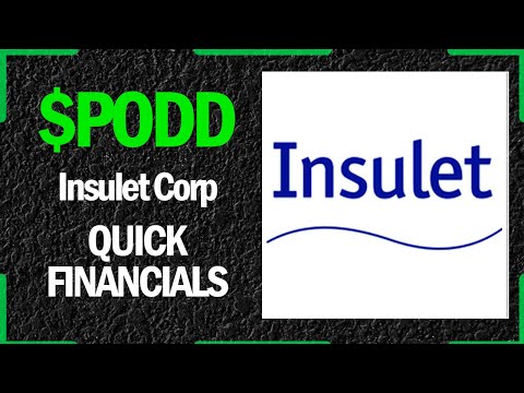   PODD Stock Insulet Corp Quick Financials LAST 12 YEARS