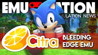EMU-NATION: Sonic Generations 3DS Playing on the Citra Emulator VERY WELL! @SimplyAustins