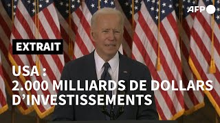 Etats-Unis : Biden veut investir des milliards dans les infrastructures | AFP