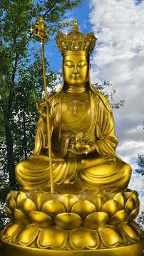 Ksitigarbha #Bodhisattva #Mantra, Namo Di Zhang Wang Pusa, Kshitigarbha Bodhisattva #prayer ☸️🙏🏻💜✨️