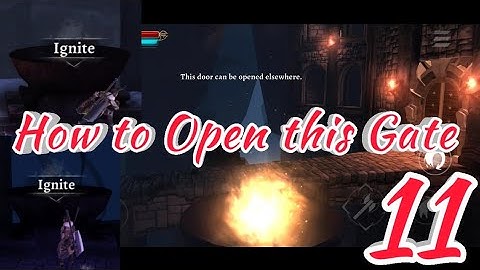 #grimvalor GrimValor Part 11 | How to Unlock The Gate in the Level The Gate of Act 4 | #g3 G3 |