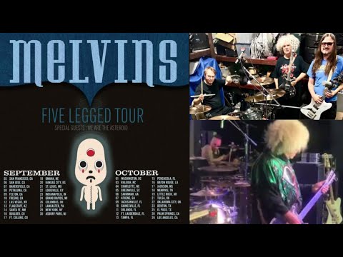 Melvins are in studio working on new material w/ Roy Mayorga + Fall 2022 Tour dates released!