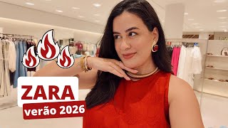 ZARA VERÃO 2026 🔥 Tendências de cores, roupas, sapatos e +