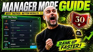 ONLY MANAGER MODE GUIDE U NEED TO WATCH : Formations, Tactics, Playstyles and Traits + Secret Tips π‘